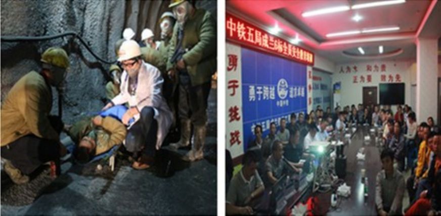 全员进行“双气”专项培训和应急演练<br />