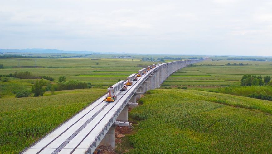 汤什河特大桥<br />