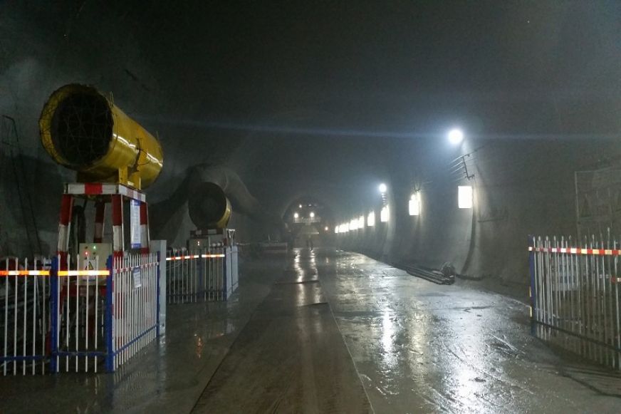 隧洞文明施工<br />