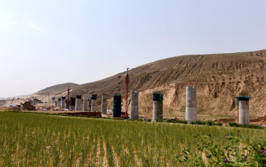 前道沟西川河特大桥<br />