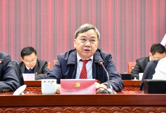 贵州省国资委党委委员、副主任游明进讲话